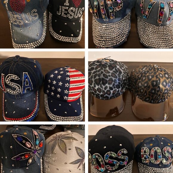 Lot of 63 Brand New Women's Caps - Picture 1 of 4